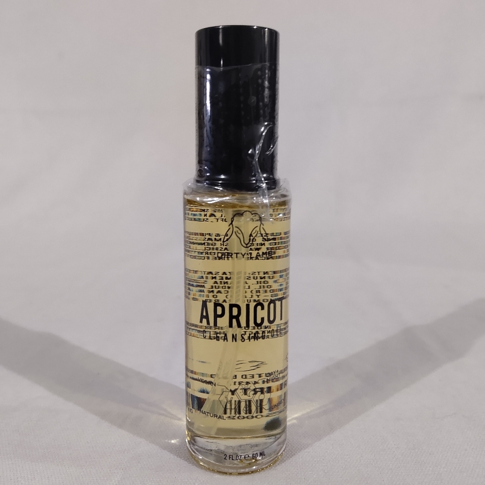 NEW Dirty Lamb Apricot Cleansing Oil 2 fl oz 60ml Vegan Makeup Cleanser SEALED